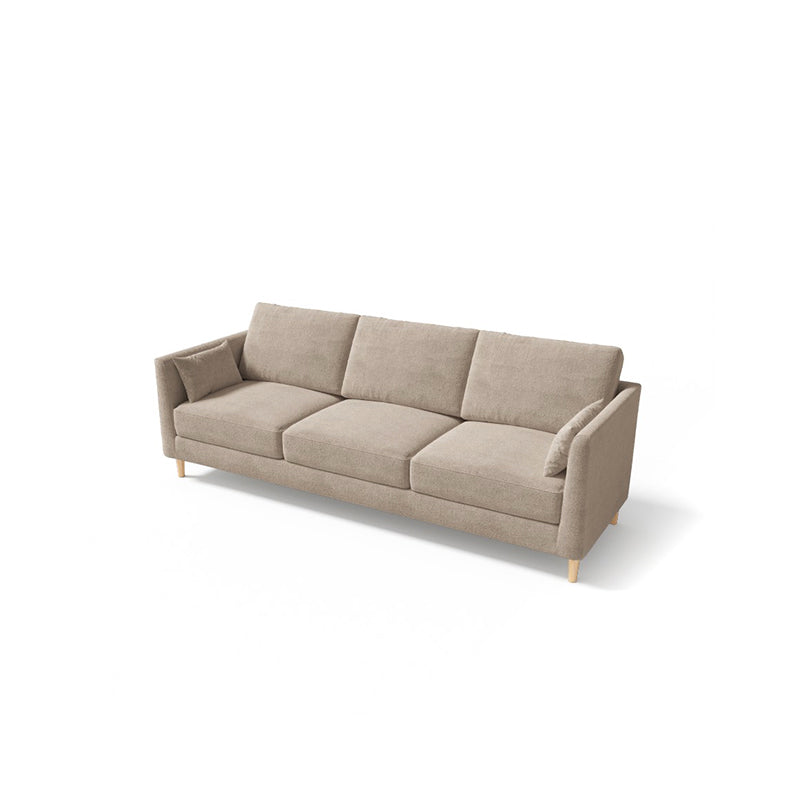 Contemporary Cushions Standard Square Arm Living Room 3-seater Sofa