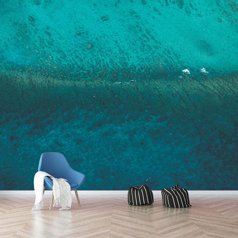 Environment Friendly Wallpaper Underwater Living Room Wallpaper