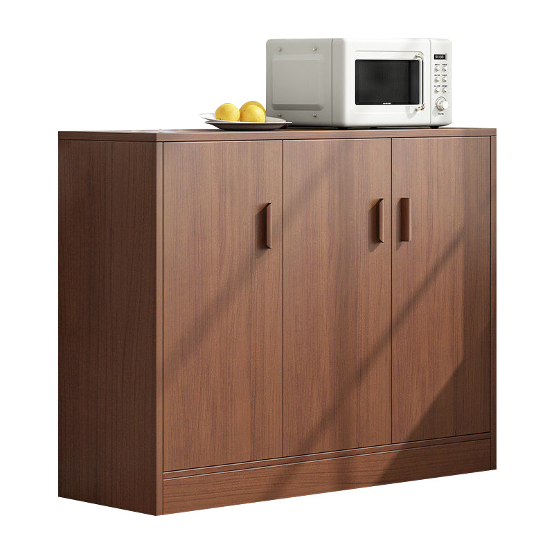 Contemporary Sideboard Engineered Wood Sideboard Table with Storage