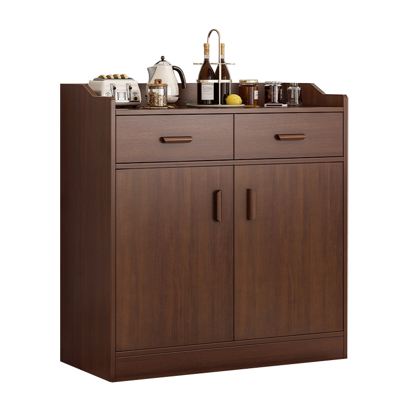 Contemporary Sideboard Engineered Wood Sideboard Table with Storage