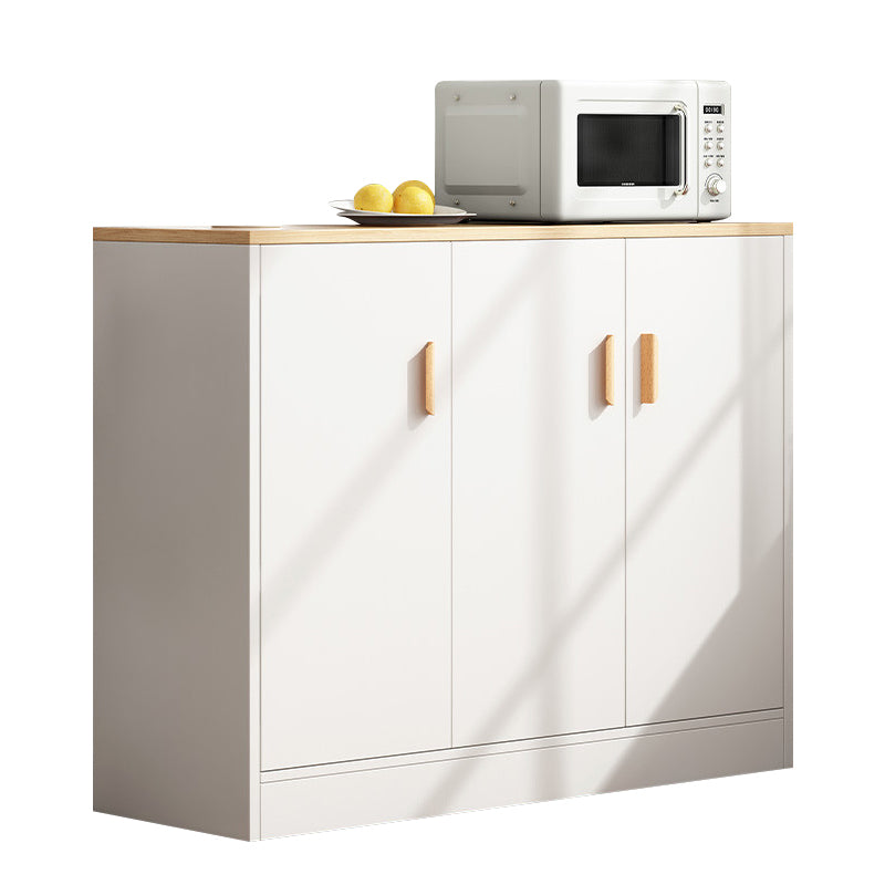 Contemporary Sideboard Engineered Wood Sideboard Table with Storage