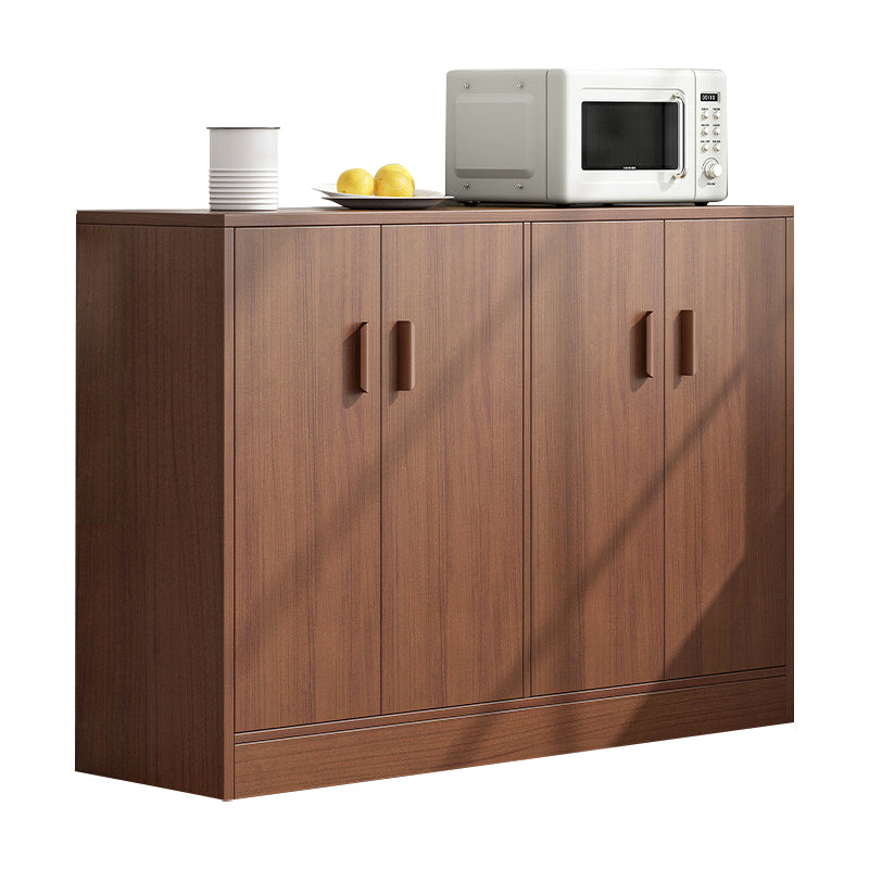 Contemporary Sideboard Engineered Wood Sideboard Table with Storage