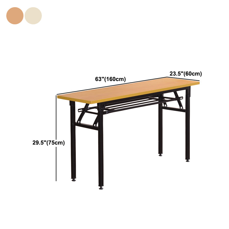 Modern Metal Office Desk Rectangular Writing Desk for Office Use