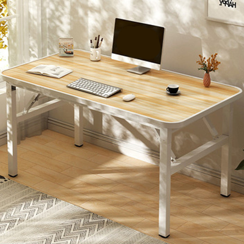 Modern Metal Office Desk Rectangular Writing Desk for Home Use