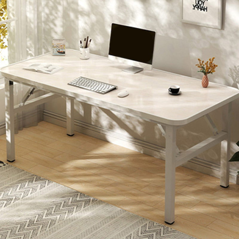 Modern Metal Office Desk Rectangular Writing Desk for Home Use