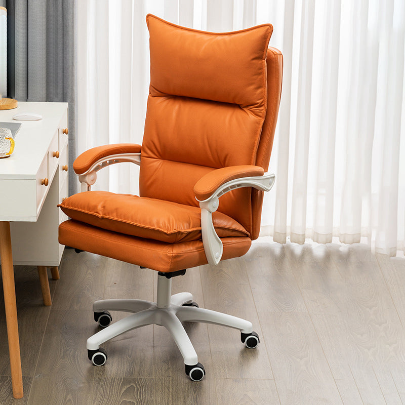 High Back Executive Computer Chair Contemporary Task Chair with Wheels