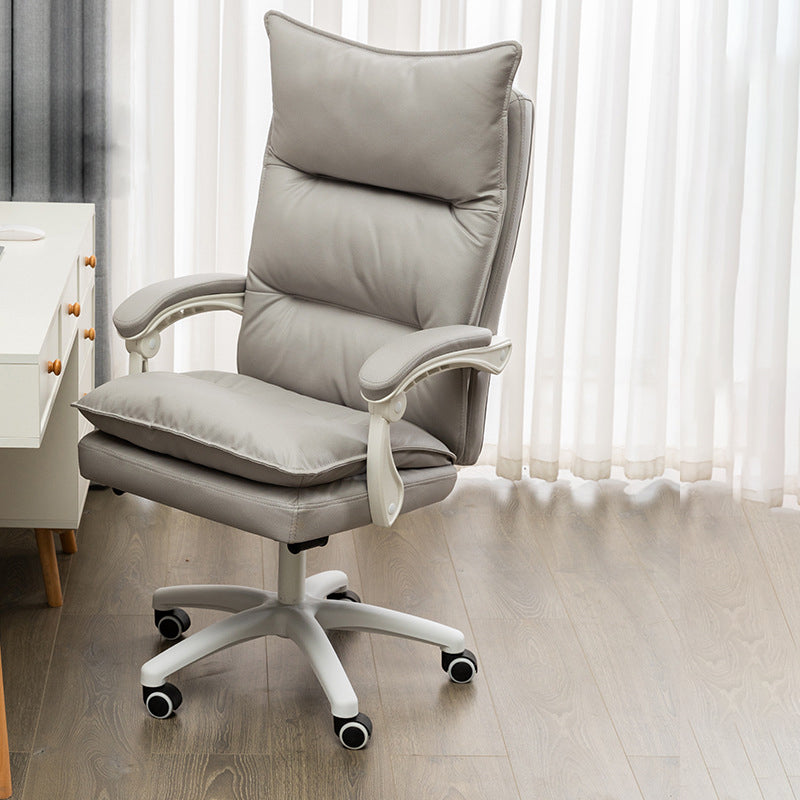 High Back Executive Computer Chair Contemporary Task Chair with Wheels