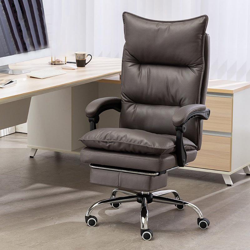 High Back Executive Computer Chair Contemporary Task Chair with Wheels