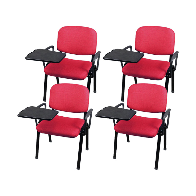 Low-Back Conference Chair Contemporary Upholstered Fixed Arms Chair