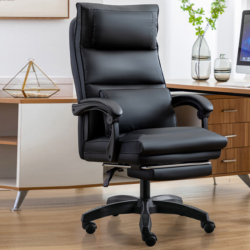 Adjustable Arm Executive Office Chair Modern High Back Desk Chair