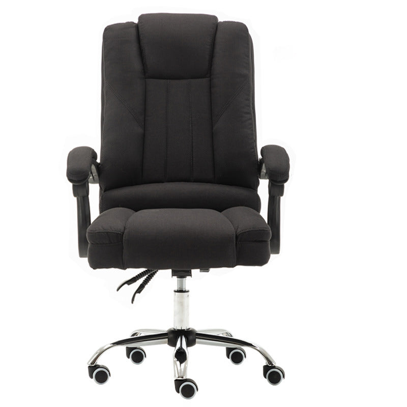 Contemporary Office Chair with Arms Adjustable Task Chair with Wheels