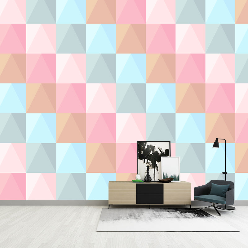 Geometric Photography Stain Resistant Wallpaper Living Room Mural Wallpaper