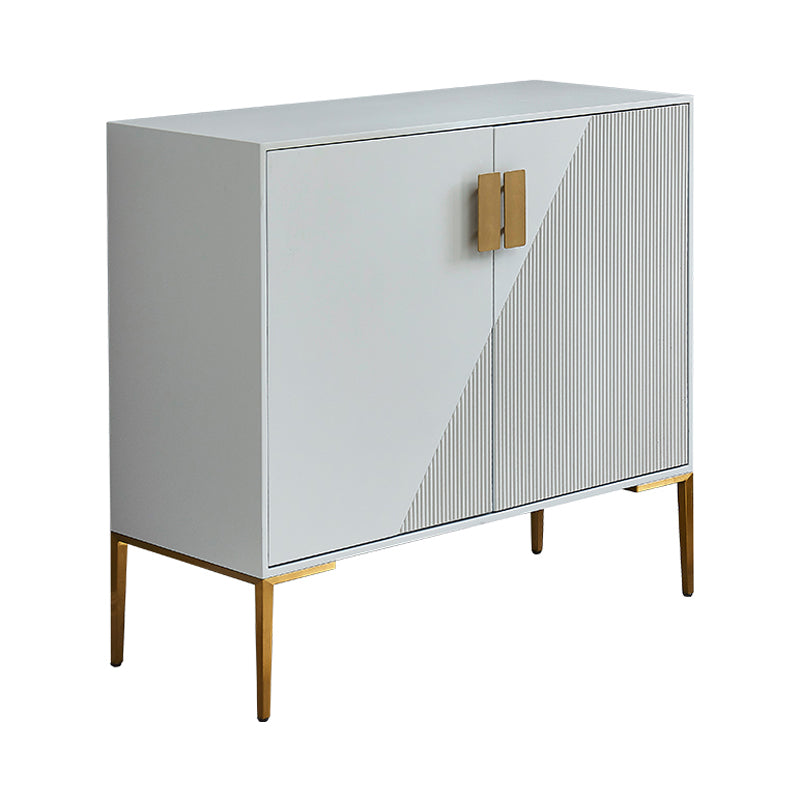 Glam Style Sideboard Engineered Wood Dining Sideboard for Living Room