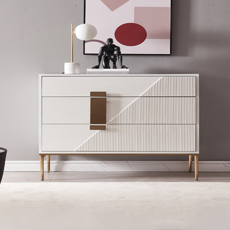 Glam Style Sideboard Engineered Wood Dining Sideboard for Living Room