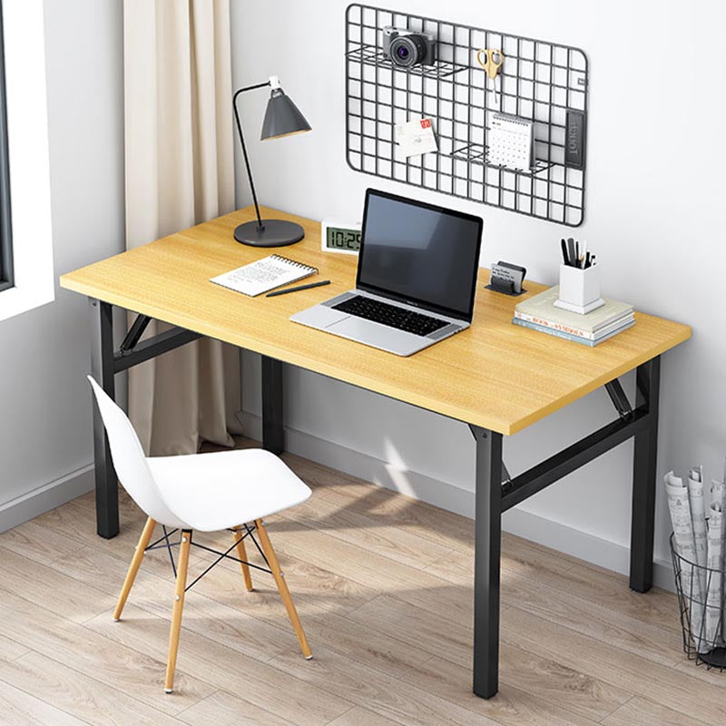 Modern Solid Wood Office Desk Rectangular Writing Desk for Office