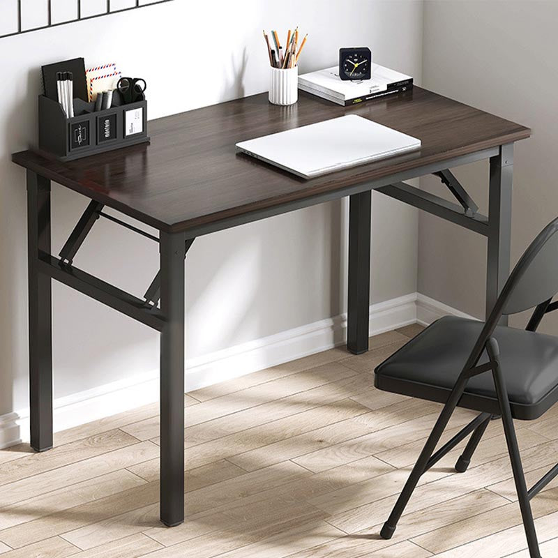 Modern Wood Office Desk in Folding Rectangular Writing Desk for Office