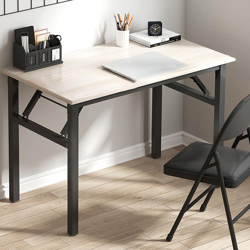 Modern Wood Office Desk in Folding Rectangular Writing Desk for Office