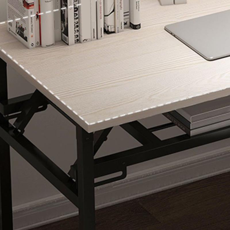 Modern Wood Office Desk in Folding Rectangular Writing Desk for Office