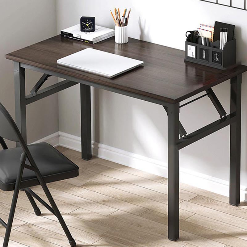 Modern Wood Office Desk in Folding Rectangular Writing Desk for Office