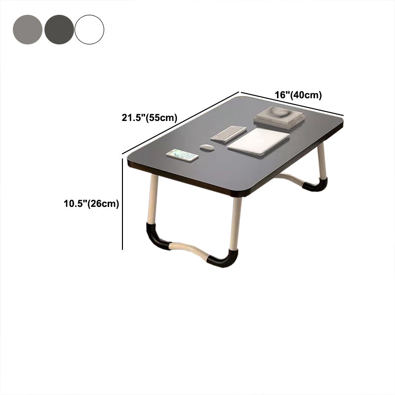 Modern Wooden Office Desk in Folding Rectangular Writing Desk for Home