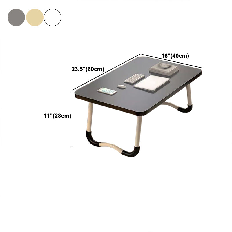 Modern Wooden Office Desk in Folding Rectangular Writing Desk for Home