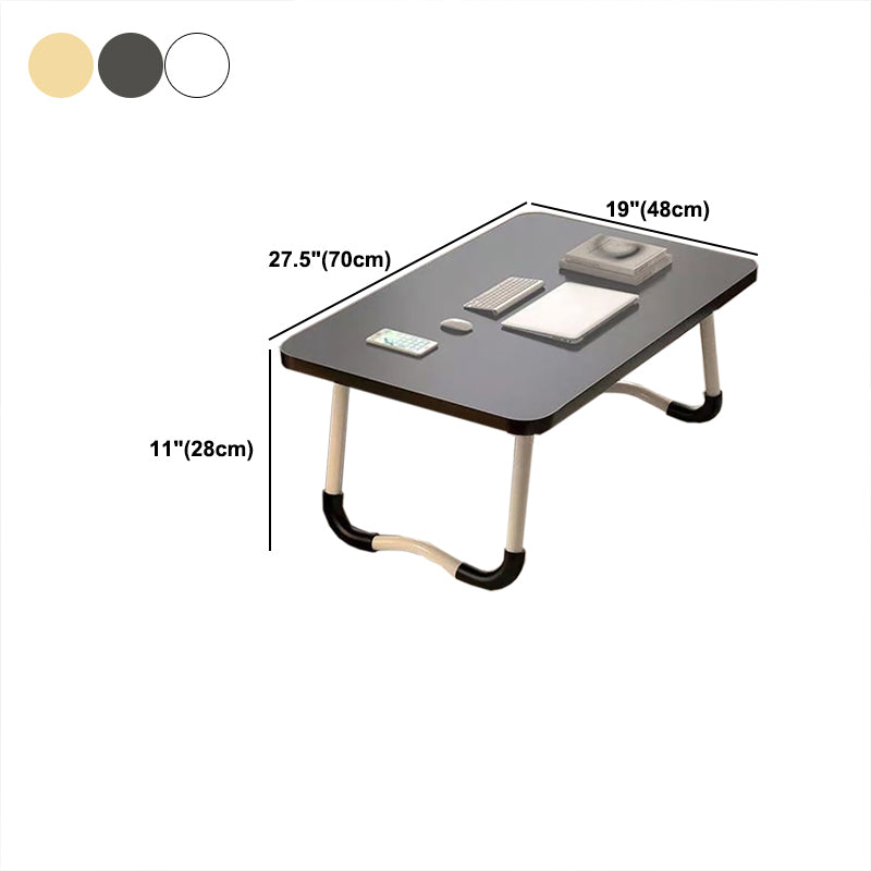 Modern Wooden Office Desk in Folding Rectangular Writing Desk for Home