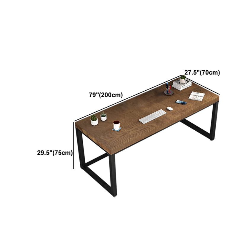 29.53"H Office Desk Rectangular Contemporary Style Writing Desk for Home Office