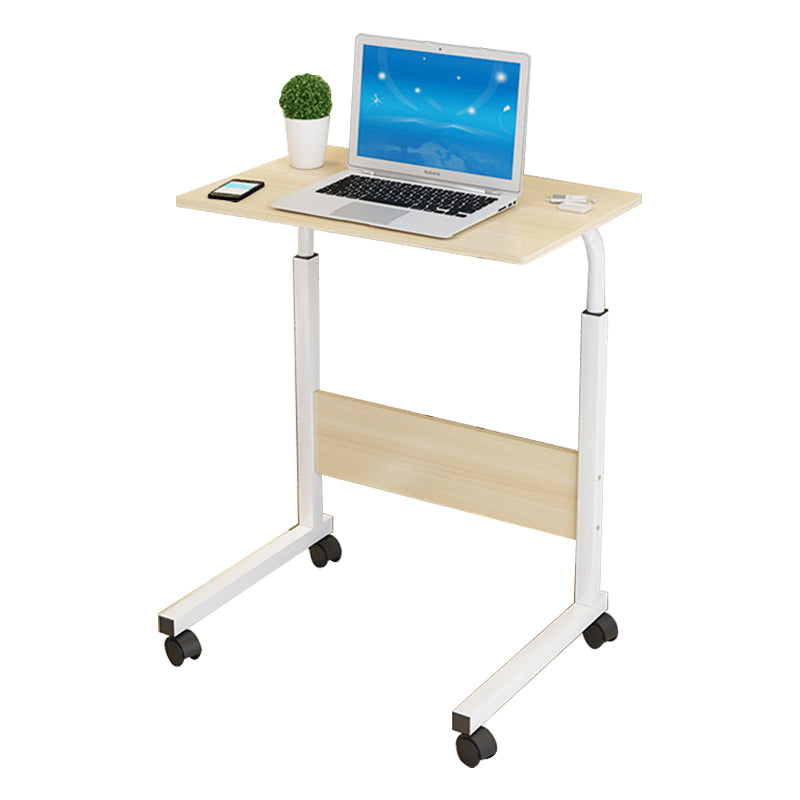 Contemporary Standing Desk Converter Rectangular Height Adjustable Office Desk