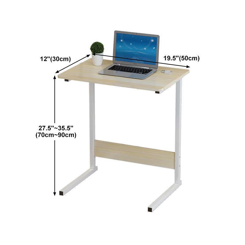 Contemporary Standing Desk Converter Rectangular Height Adjustable Office Desk