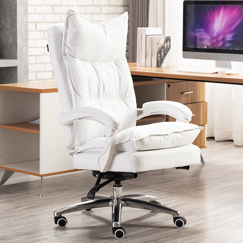 Executive Swivel Office Chair with Padded Arms Modern Task Chair with Wheels