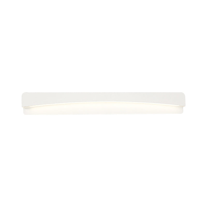 Acrílico Ligera de tocador rectangular LED modernista Ligera montada en la pared blanca en luz natural, 16.5 "/20.5" /24.5 "de ancho