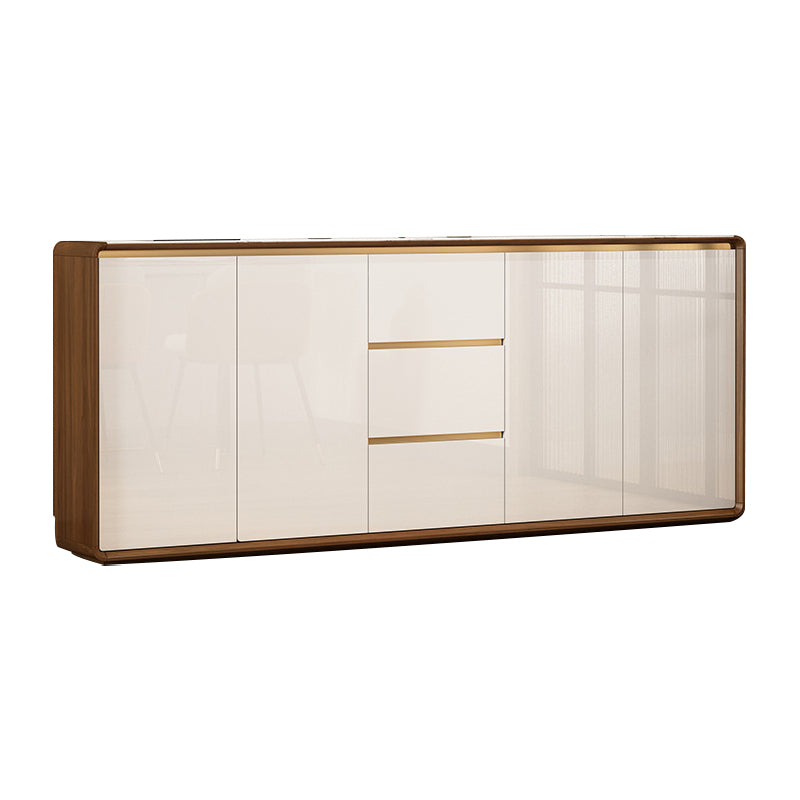 Modern Style Server Sintered Stone Top Sideboard with Door and Drawer for Dining Room