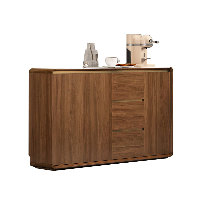 Modern Style Server Sintered Stone Top Sideboard with Door and Drawer for Dining Room