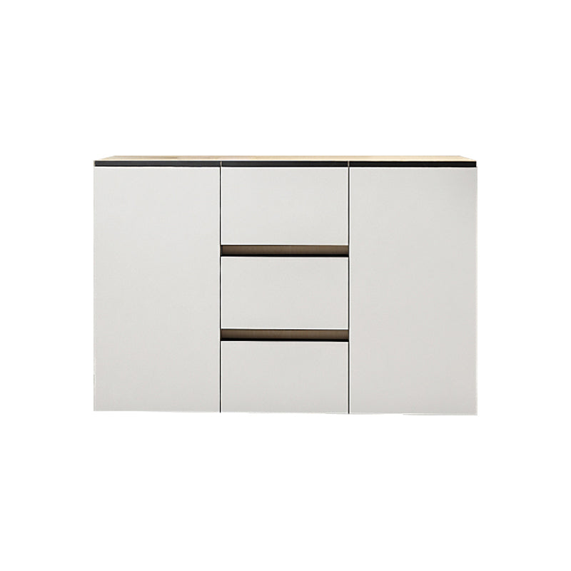 Glam 3-drawer Sideboard Engineered Wood Dining Sideboard for Living Room