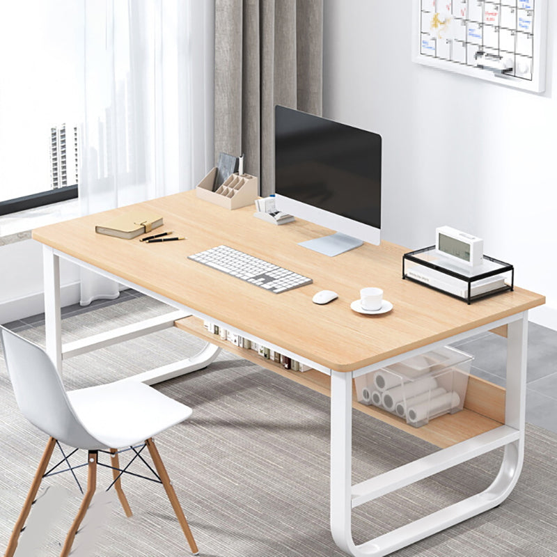 Contemporary Style Office Desk Rectangular Writing Desk for Home Office