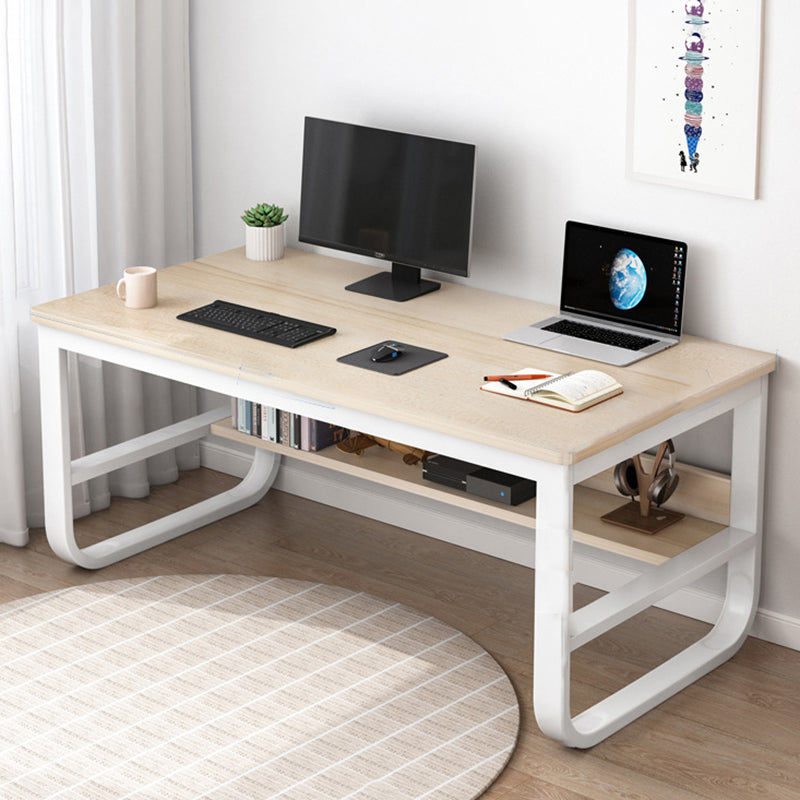 Contemporary Style Office Desk Rectangular Writing Desk for Home Office