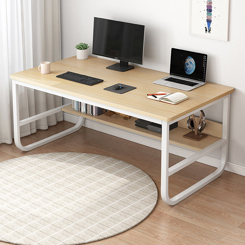 Contemporary Style Office Desk Rectangular Writing Desk for Home Office