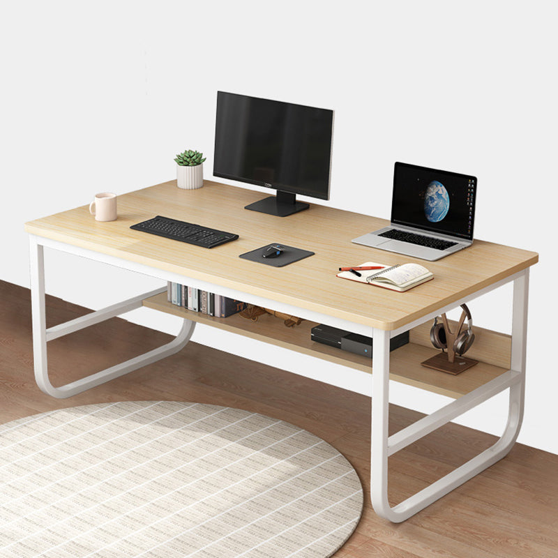 Contemporary Style Office Desk Rectangular Writing Desk for Home Office