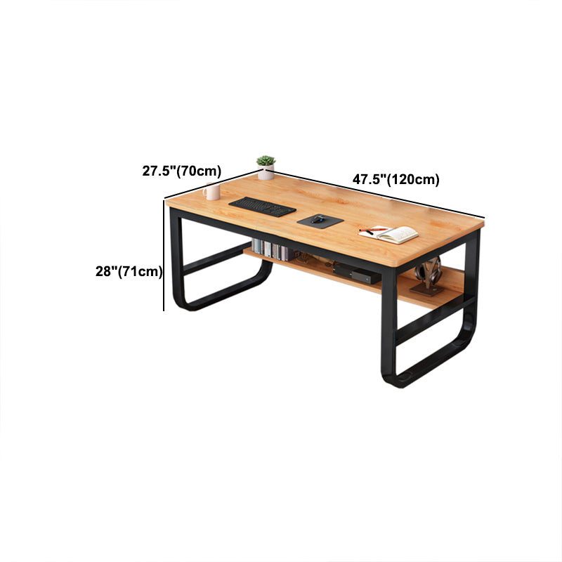 Contemporary Style Office Desk Rectangular Writing Desk for Home Office