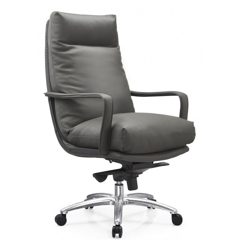 Executive Ergonomic Computer Chair Metal Base Contemporary Office Chair