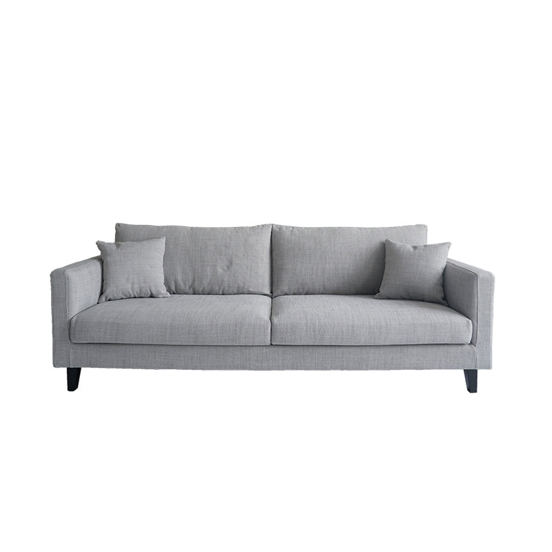 Contemporary Tuxedo Arm Standard Sofa Washable Sofa for Living Room, Apartment