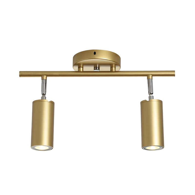 Half Cylinder Metal Flush Ceiling Light Modern Multi Lights Flush Ceiling Light Fixtures