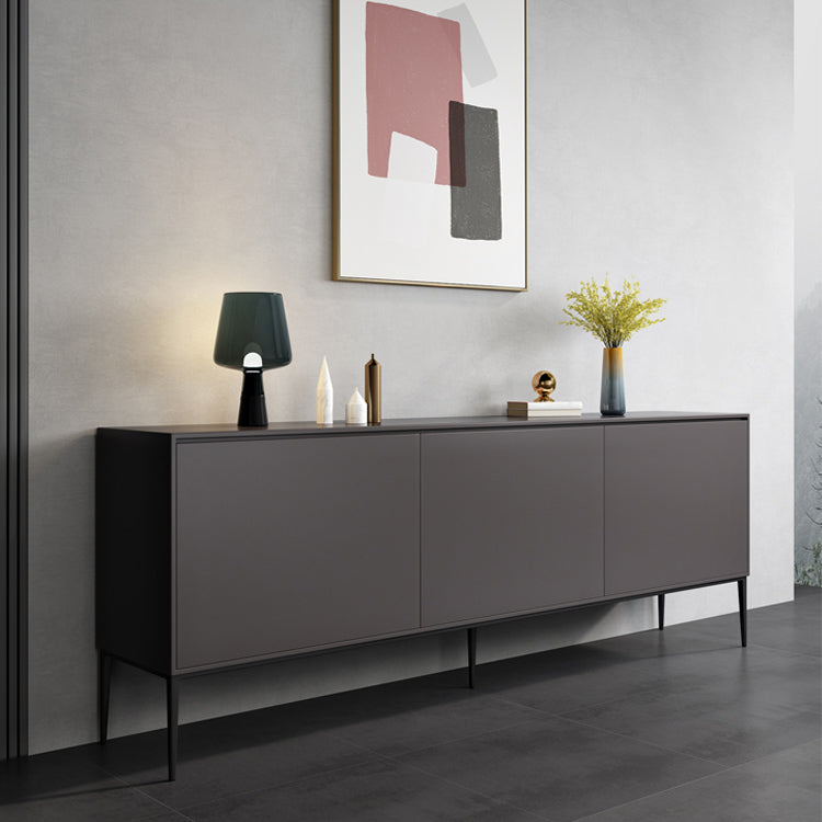 Glam Style Sideboard Engineered Wood Sideboard for Living Room