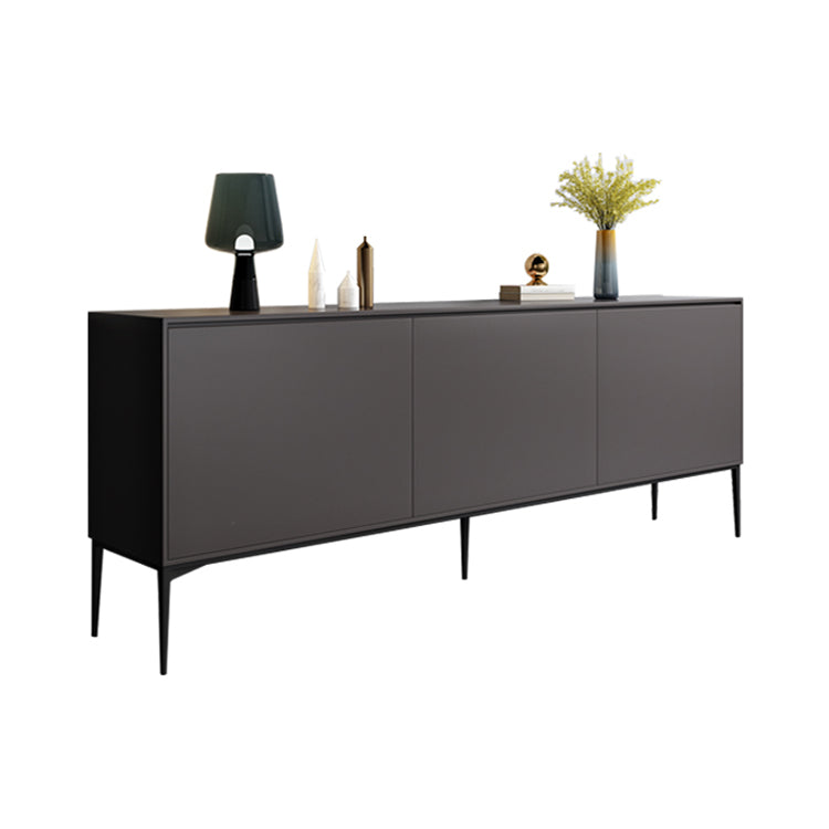 Glam Style Sideboard Engineered Wood Sideboard for Living Room