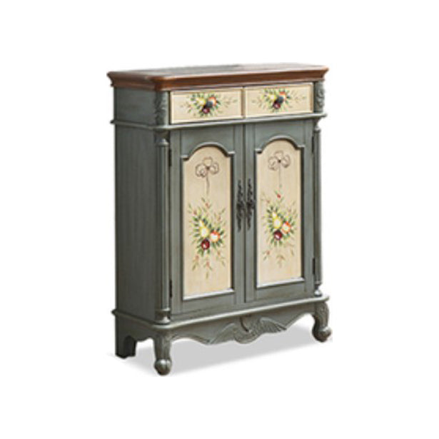 Glam Style Wood Sideboard with Drawers Dining Server for Kitchen