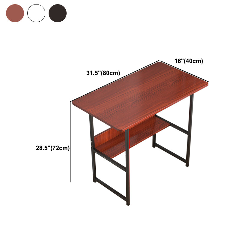 Contemporary Style Writing Desk Rectangular Office Desk for Study Room Office