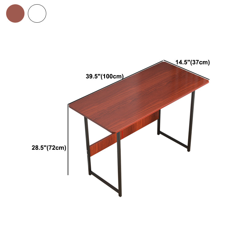 Contemporary Style Writing Desk Rectangular Office Desk for Study Room Office