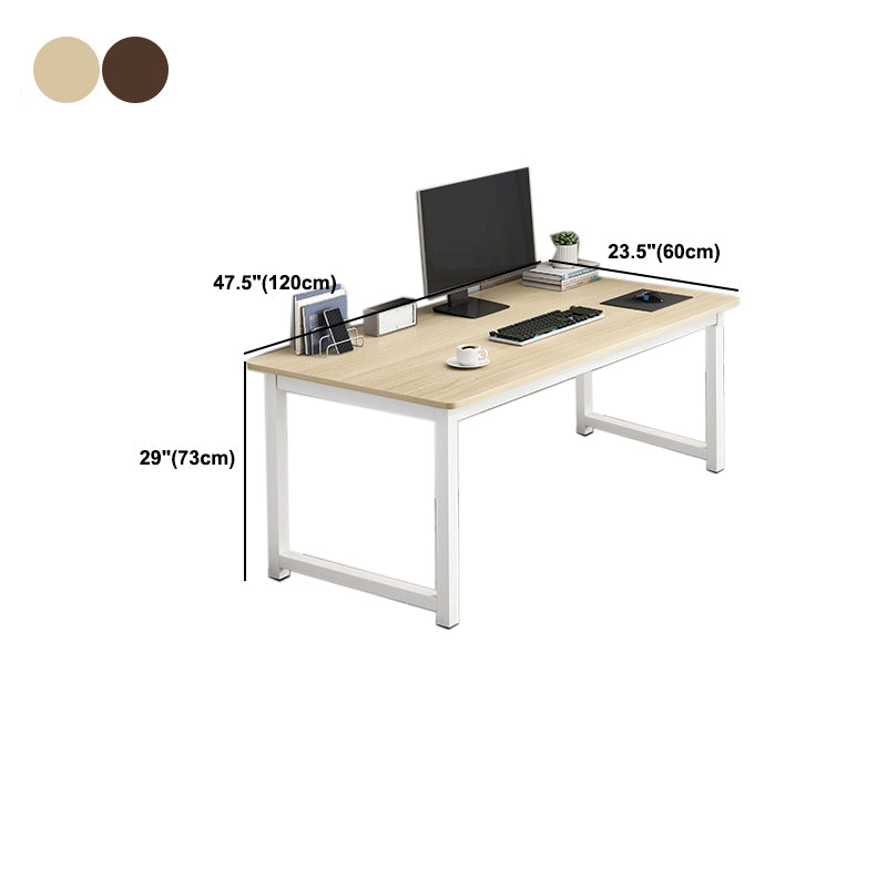 Contemporary Style Office Desk Rectangular Writing Desk for Home and Office