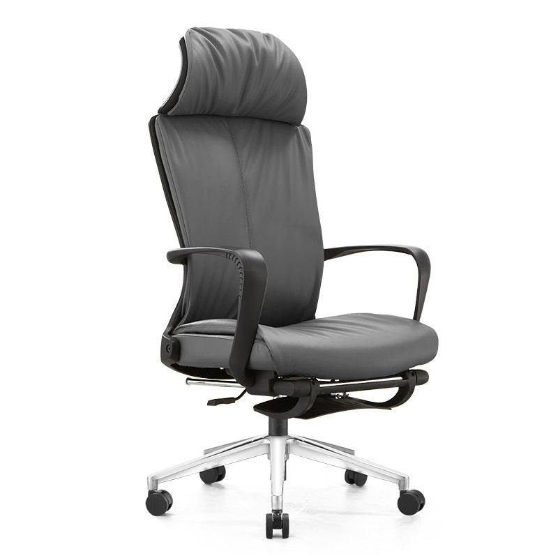 High Back Swivel Office Chair Modern Ergonomic Task Chair with Footrest