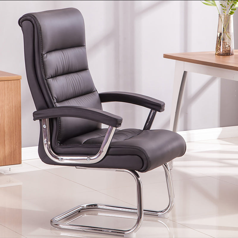Metal Frame Contemporary Task Chair with High Back Executive Ergonomic Computer Chair